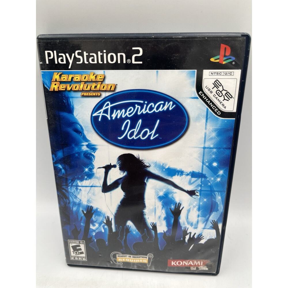 Karaoke Revolution Presents: American Idol (Sony PlayStation 2, 2007) Complete